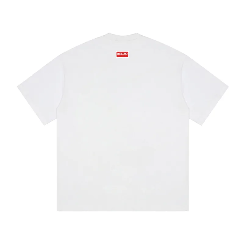 Kenzo University Varsity T-shirt Big K Short Sleeve Color: Black White Apricot Red Size: M L XL XXL Three Standards Style Number: K 51